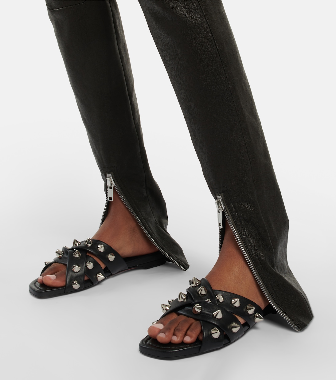 Sandali Miss Spike Club in pelle | Christian Louboutin