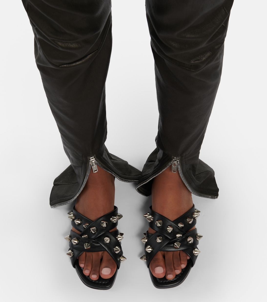 Sandali Miss Spike Club in pelle | Christian Louboutin