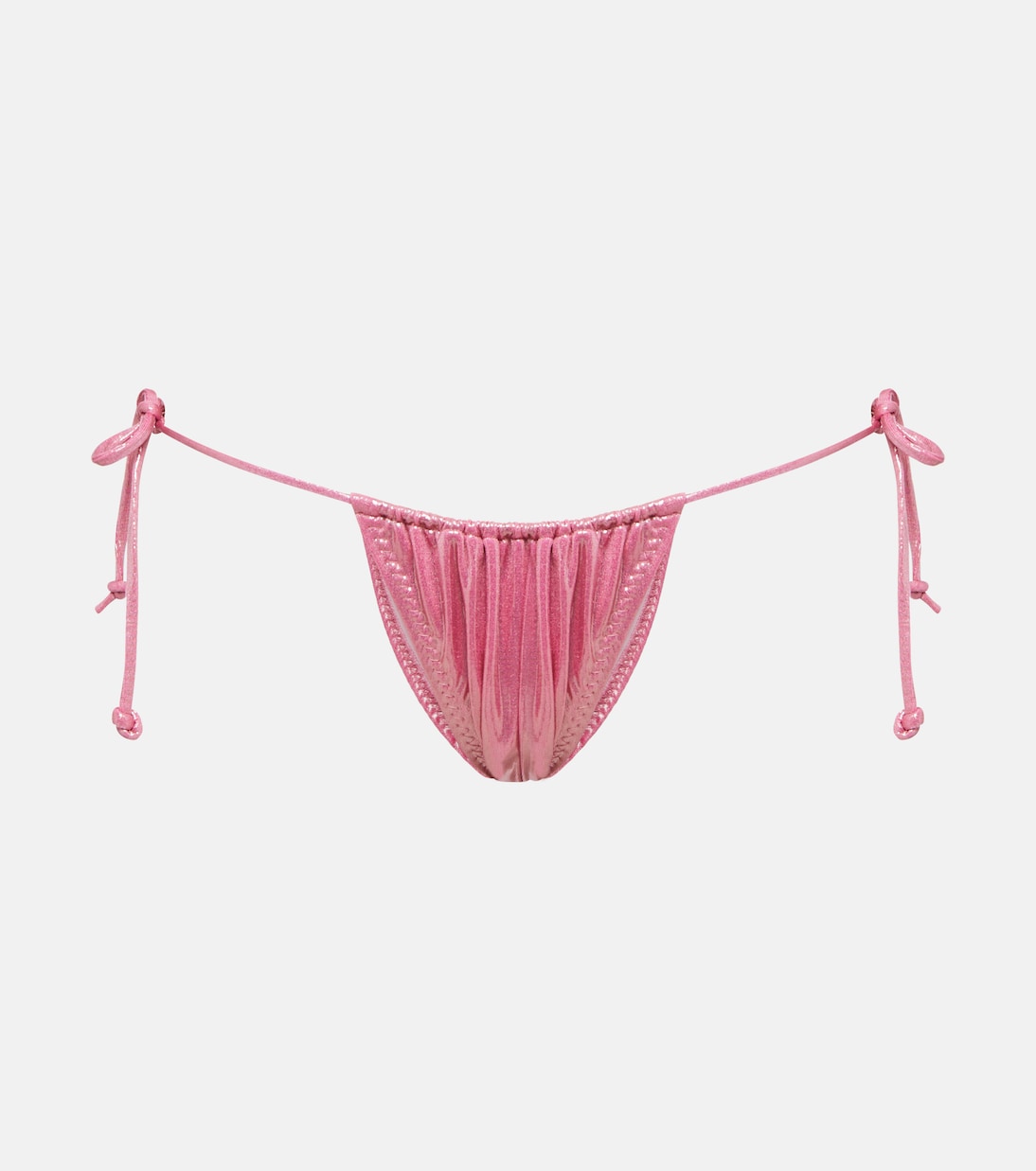 Metallic triangle bikini | Norma Kamali