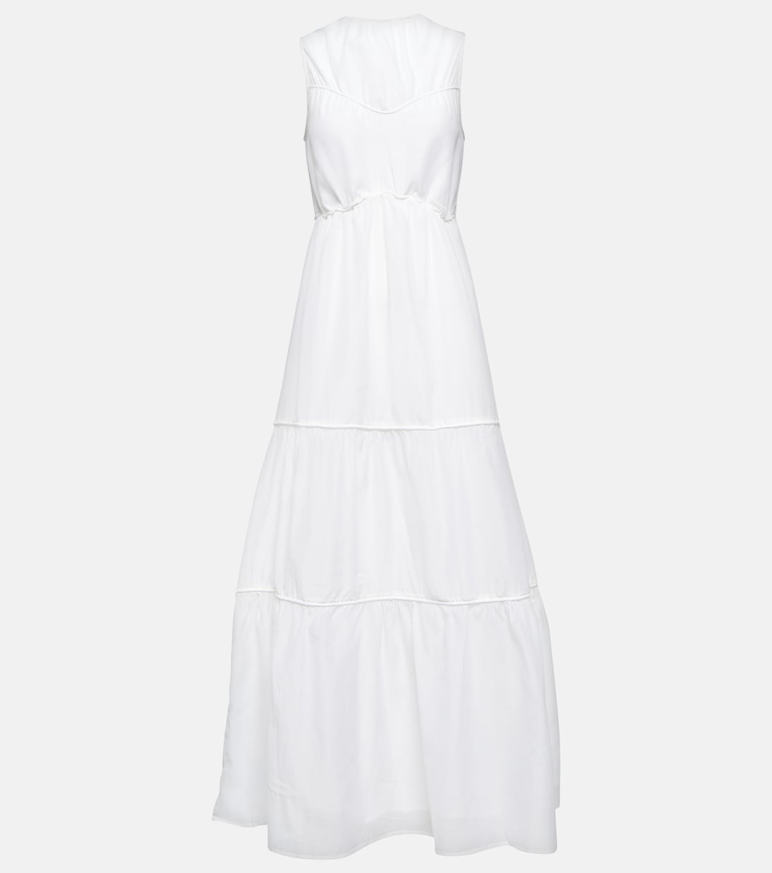 Emme tiered cotton and silk dress | SIR