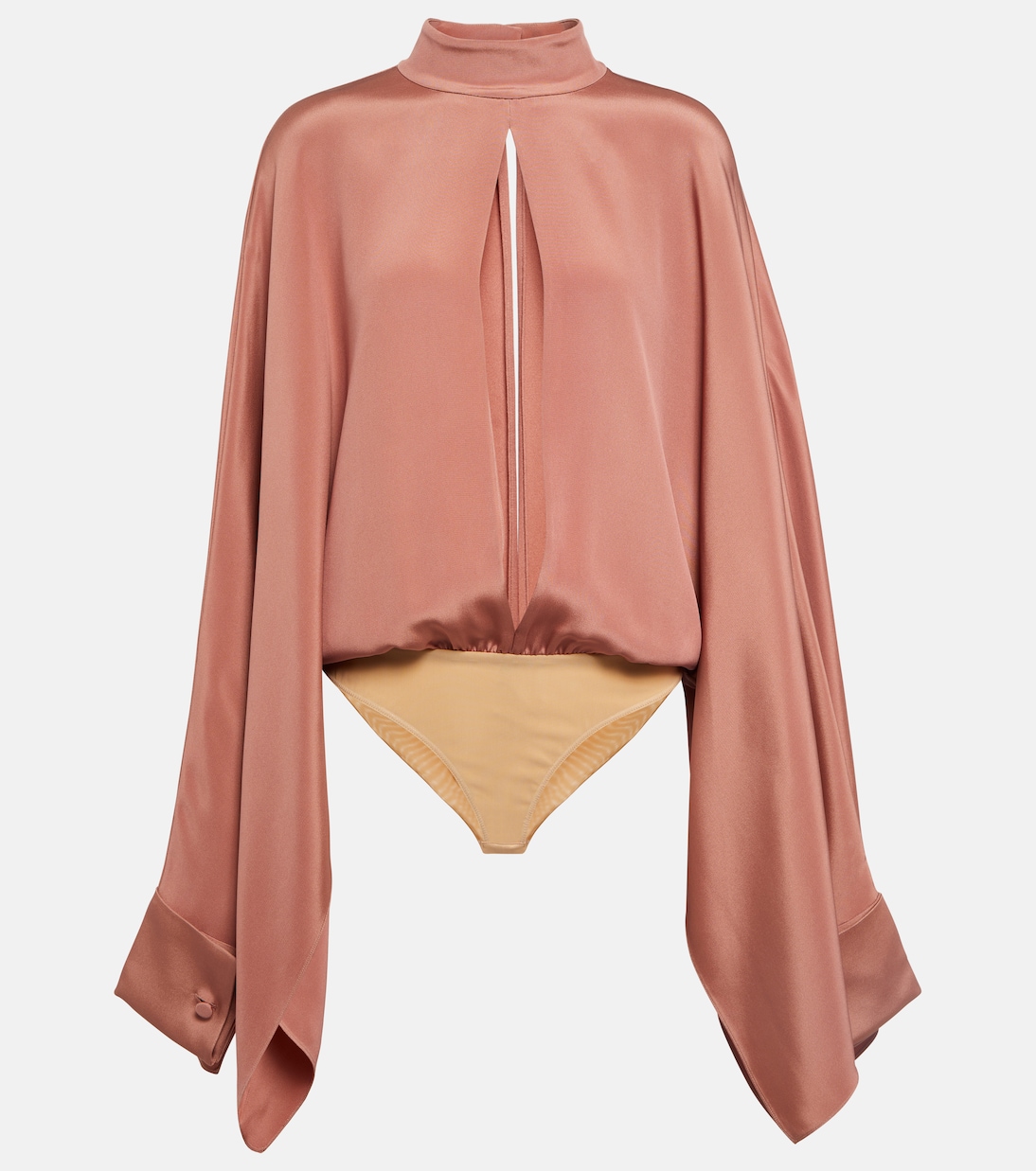 Body en crepé de seda con abertura | Tom Ford