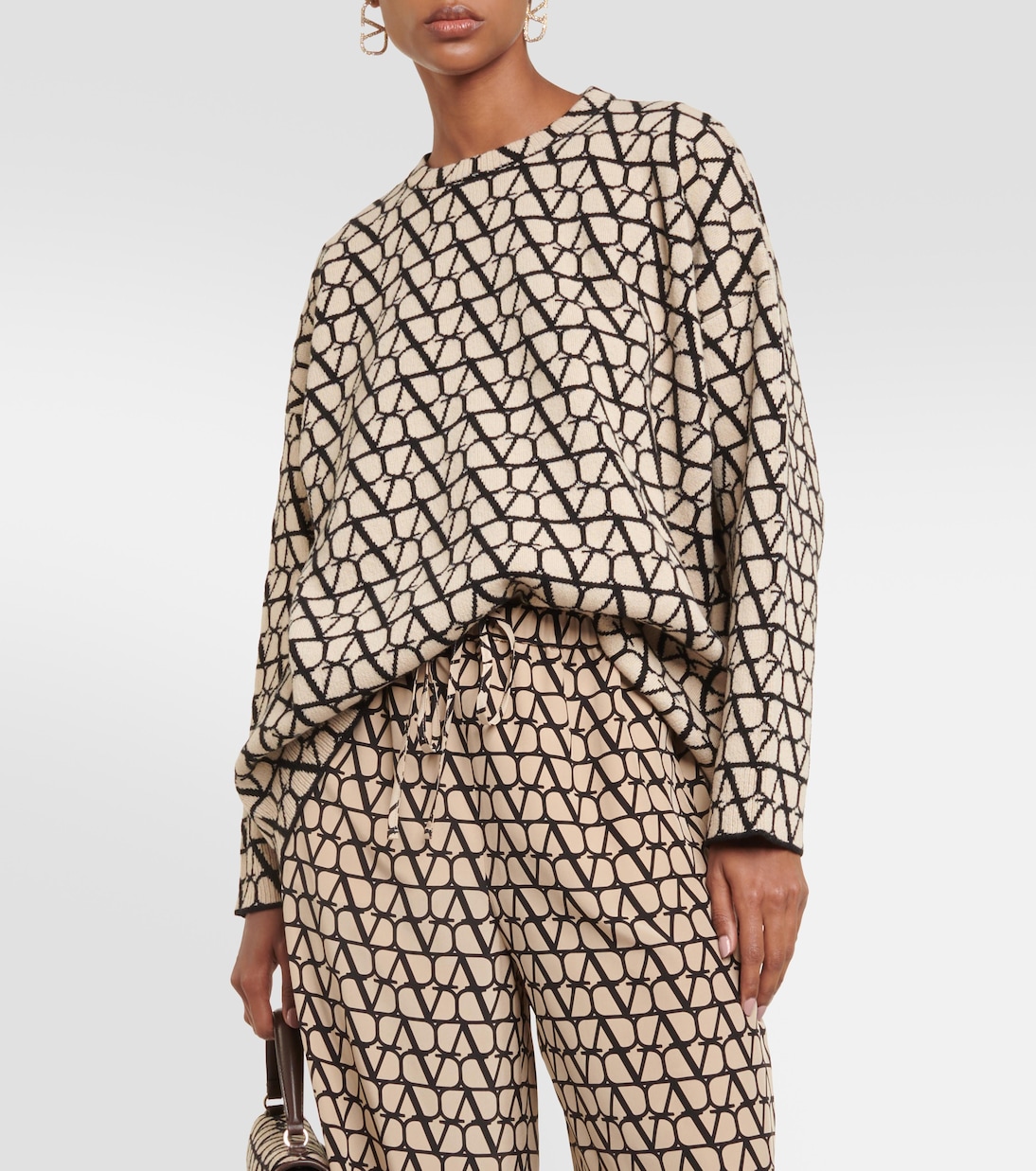 Jersey de lana Toile Iconographe | Valentino