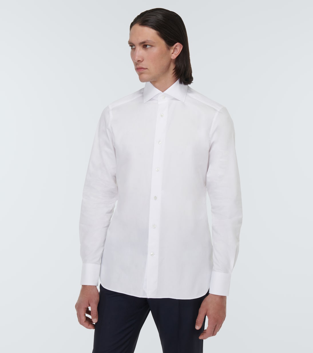 Camicia Trofeo in popeline di cotone | Zegna