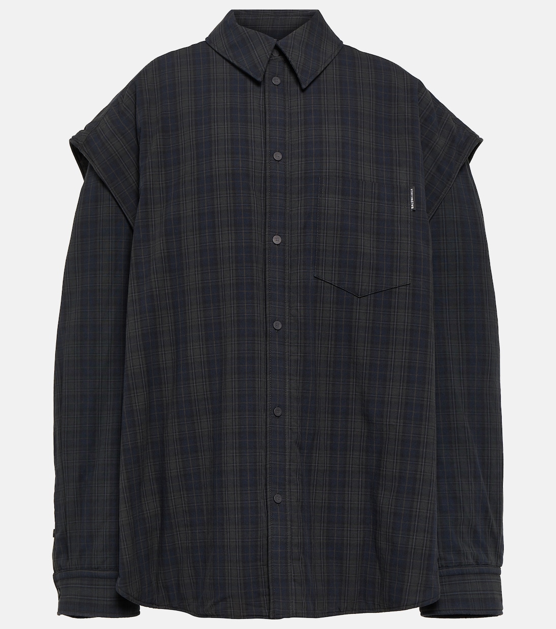 Oversize-Hemd aus Baumwolle | Balenciaga