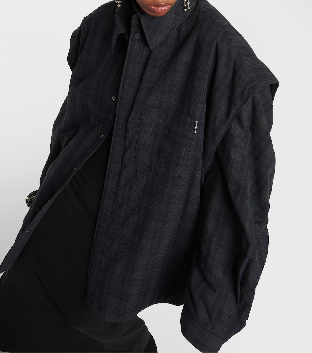 Oversize-Hemd aus Baumwolle | Balenciaga