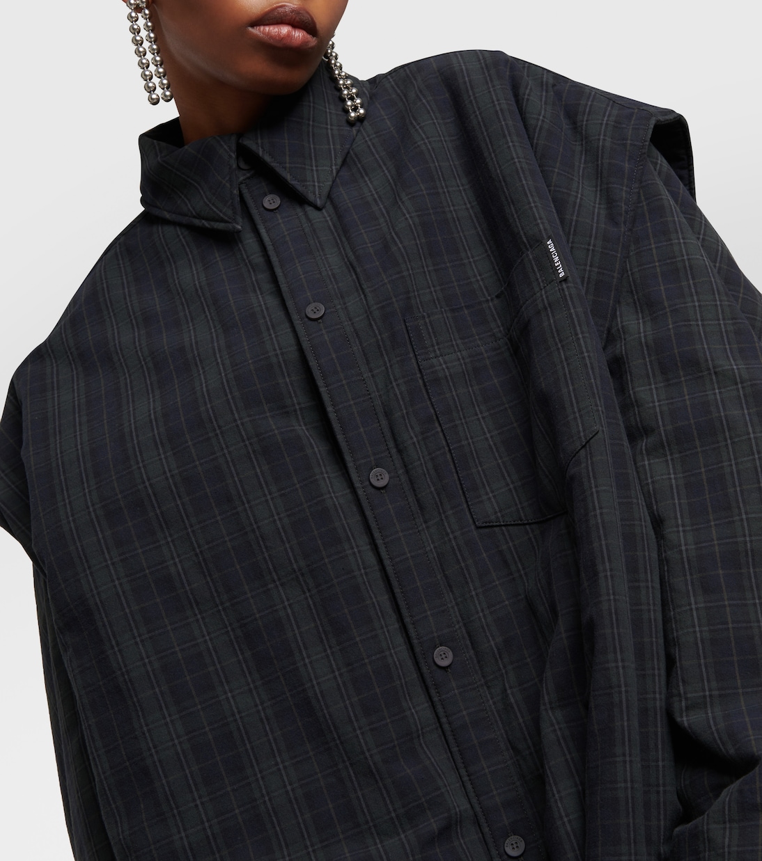 Oversize-Hemd aus Baumwolle | Balenciaga