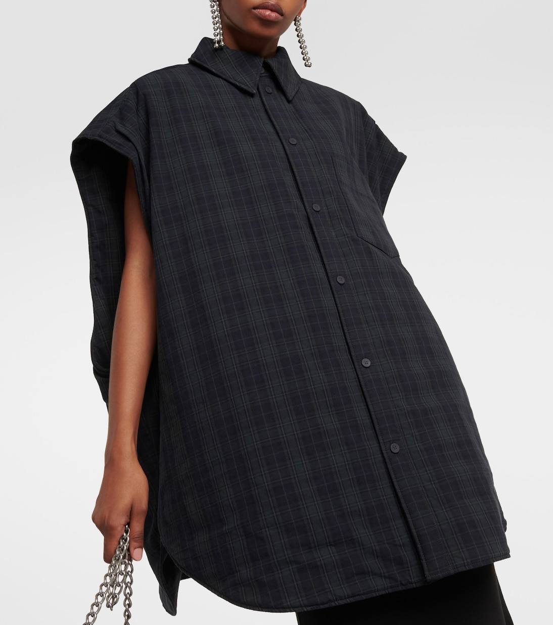 Oversize-Hemd aus Baumwolle | Balenciaga