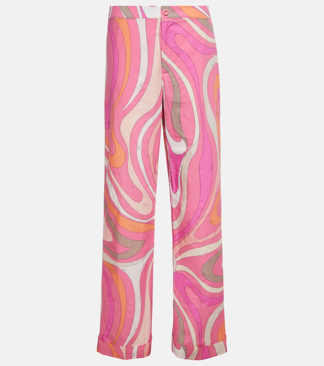 Pantalon ample Marmo imprimé en coton | Pucci