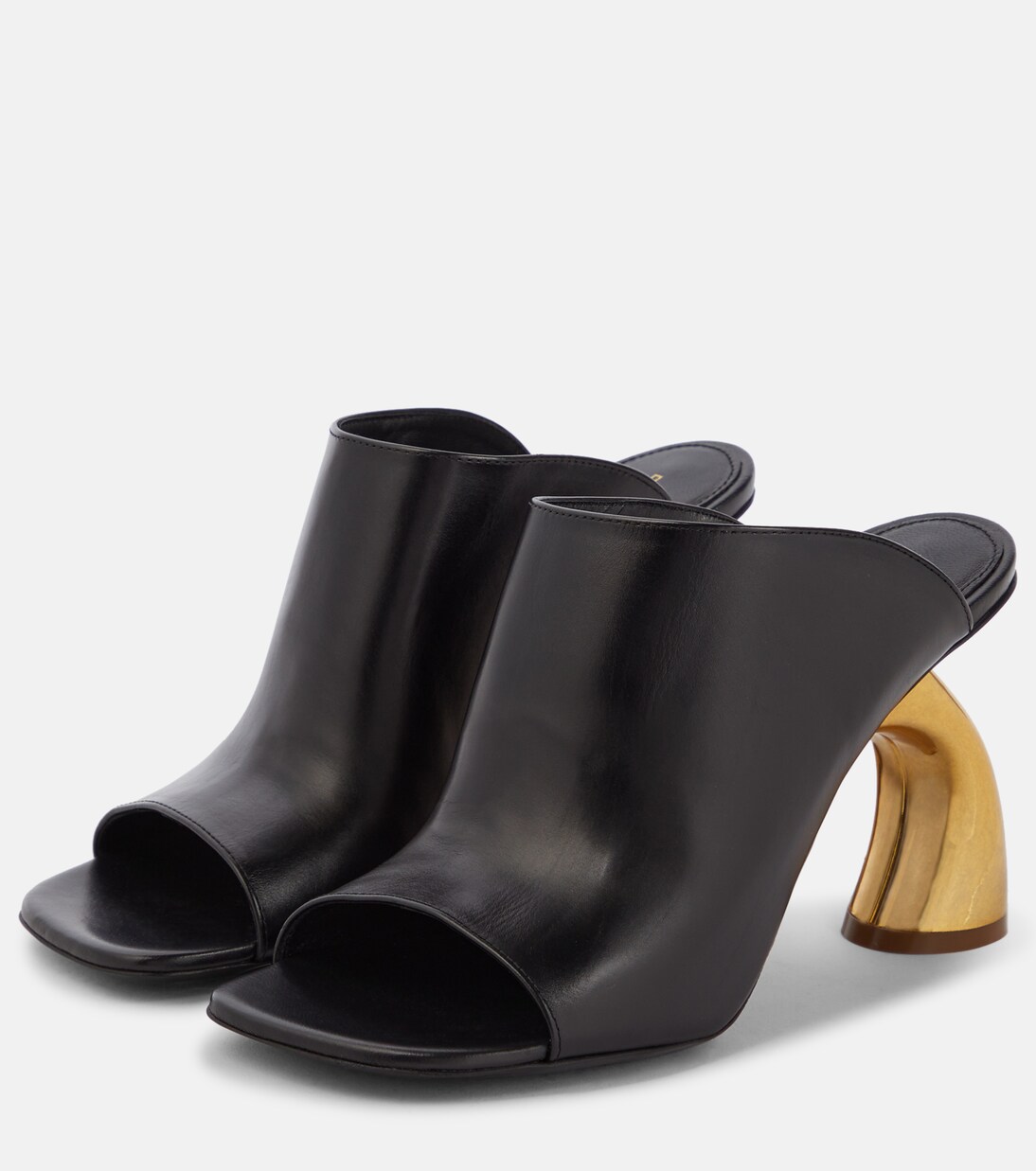 Mules en cuir | Dries Van Noten