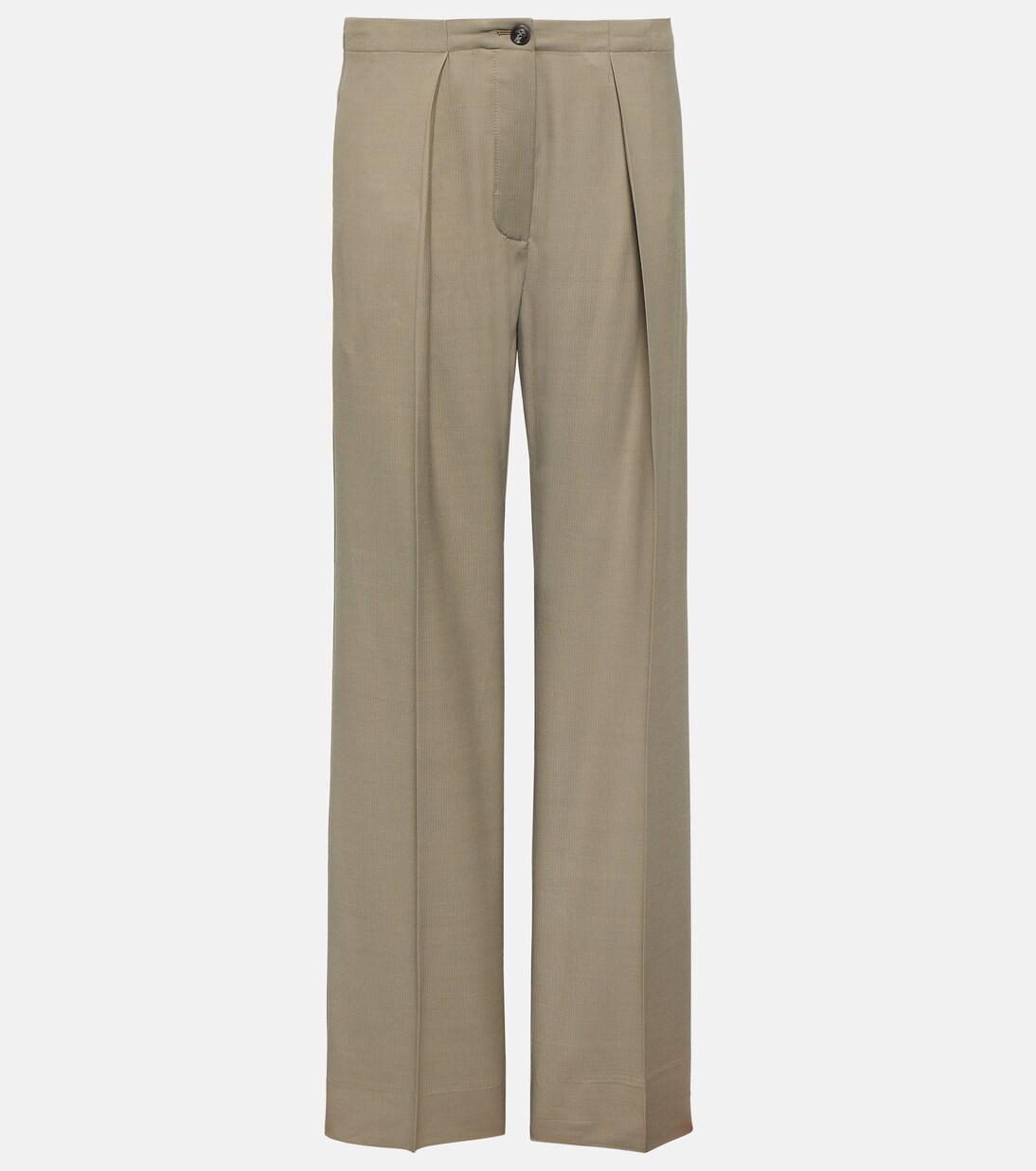 High-rise wide-leg pants | Acne Studios