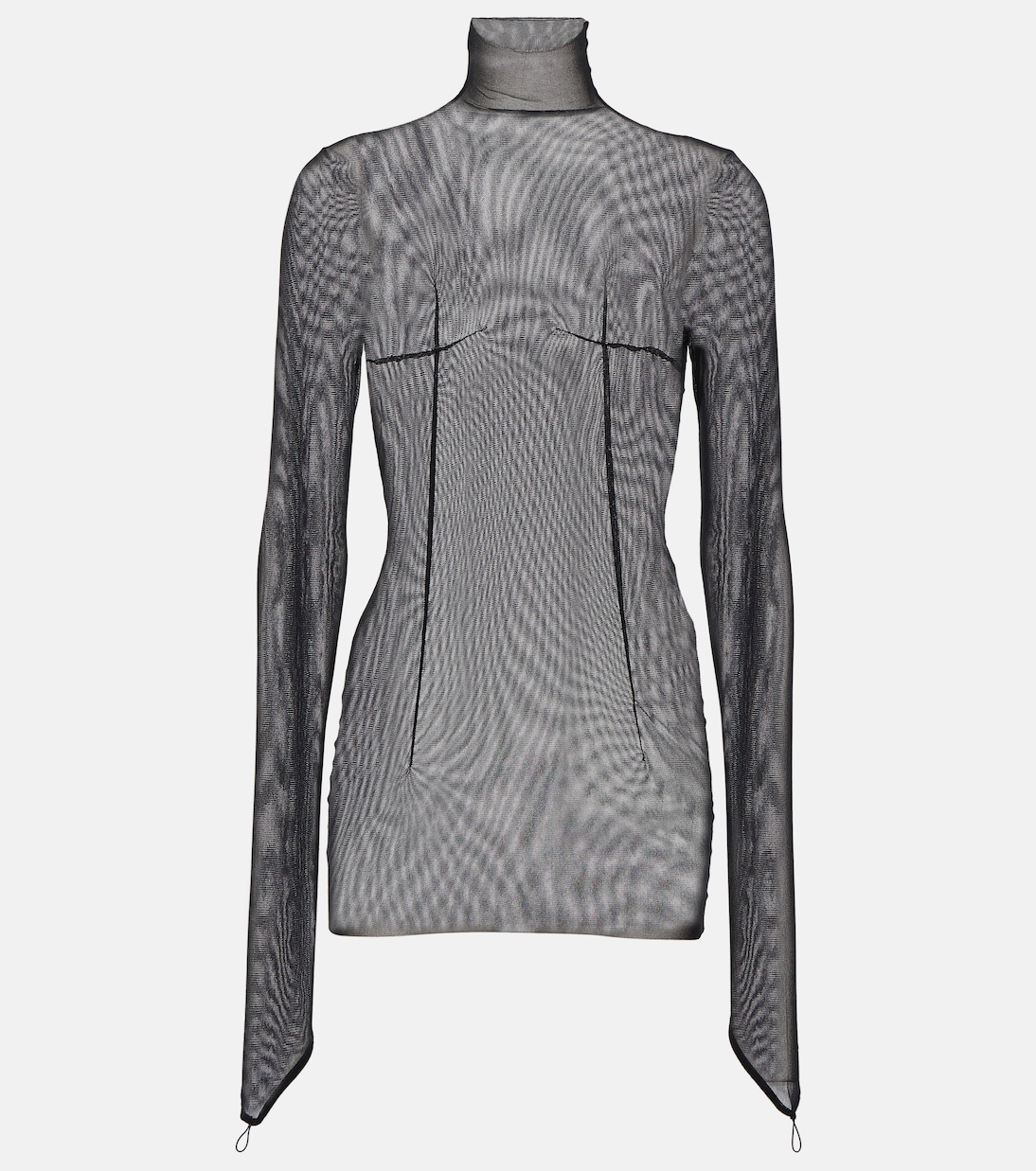 Turtleneck mesh top | Ann Demeulemeester