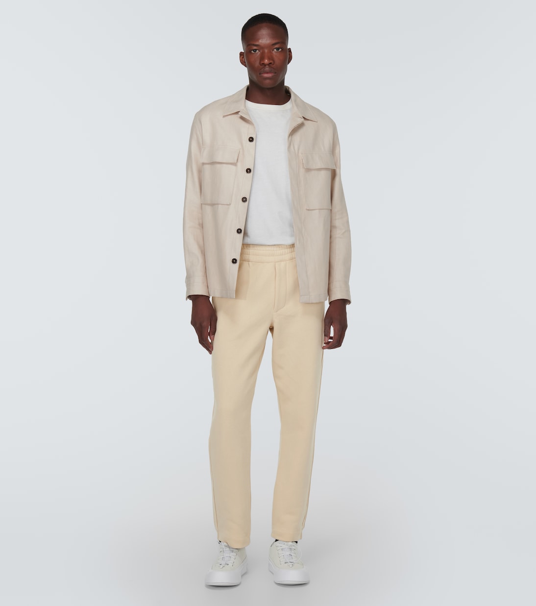 Pantalones de algodón y cachemir | Zegna