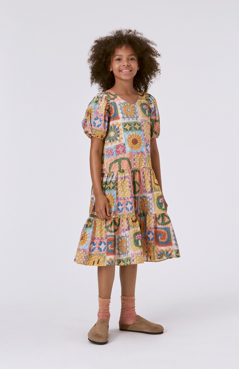 Robe imprimée en coton | Molo
