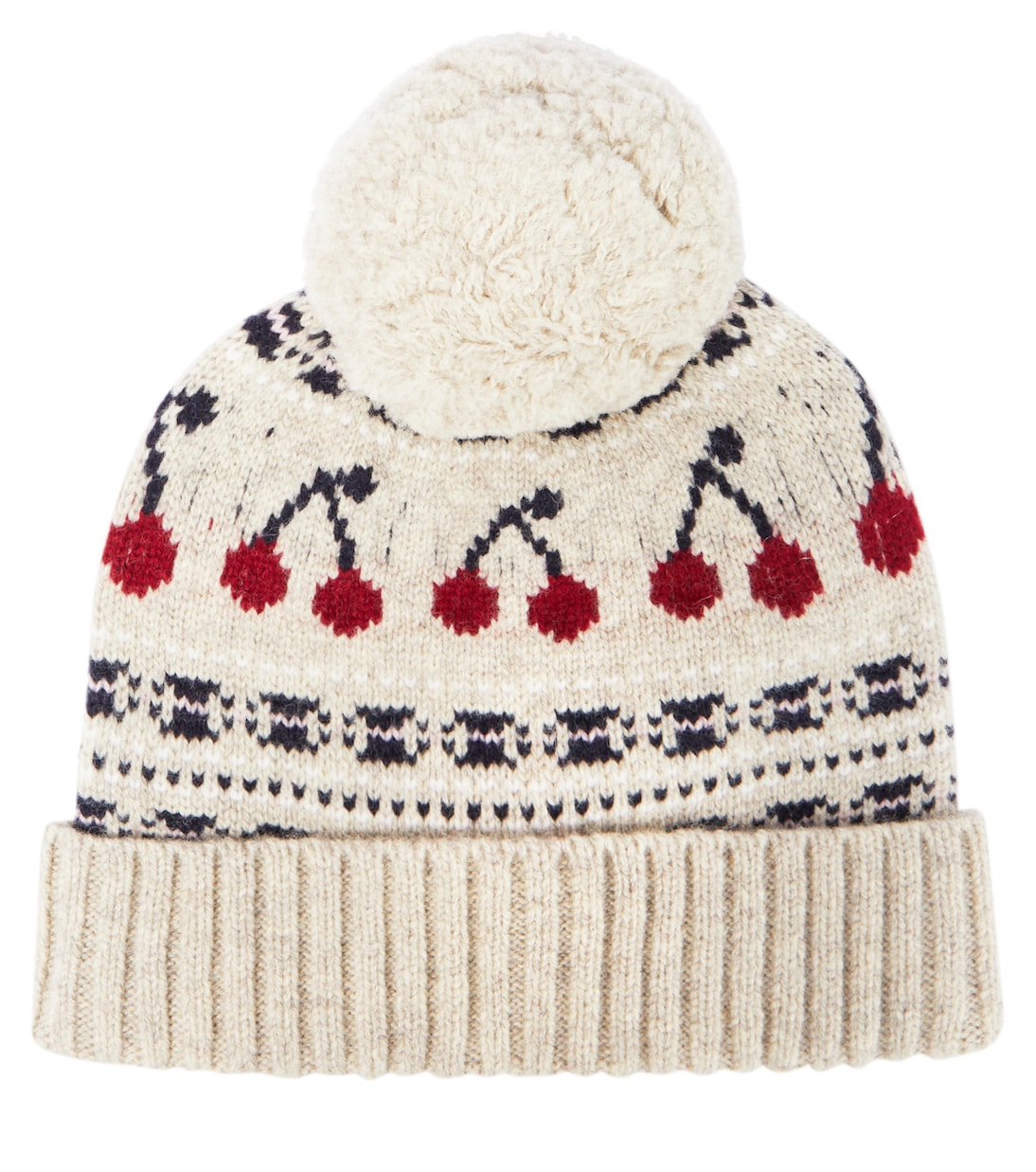 Brigitte intarsia wool beanie | Bonpoint