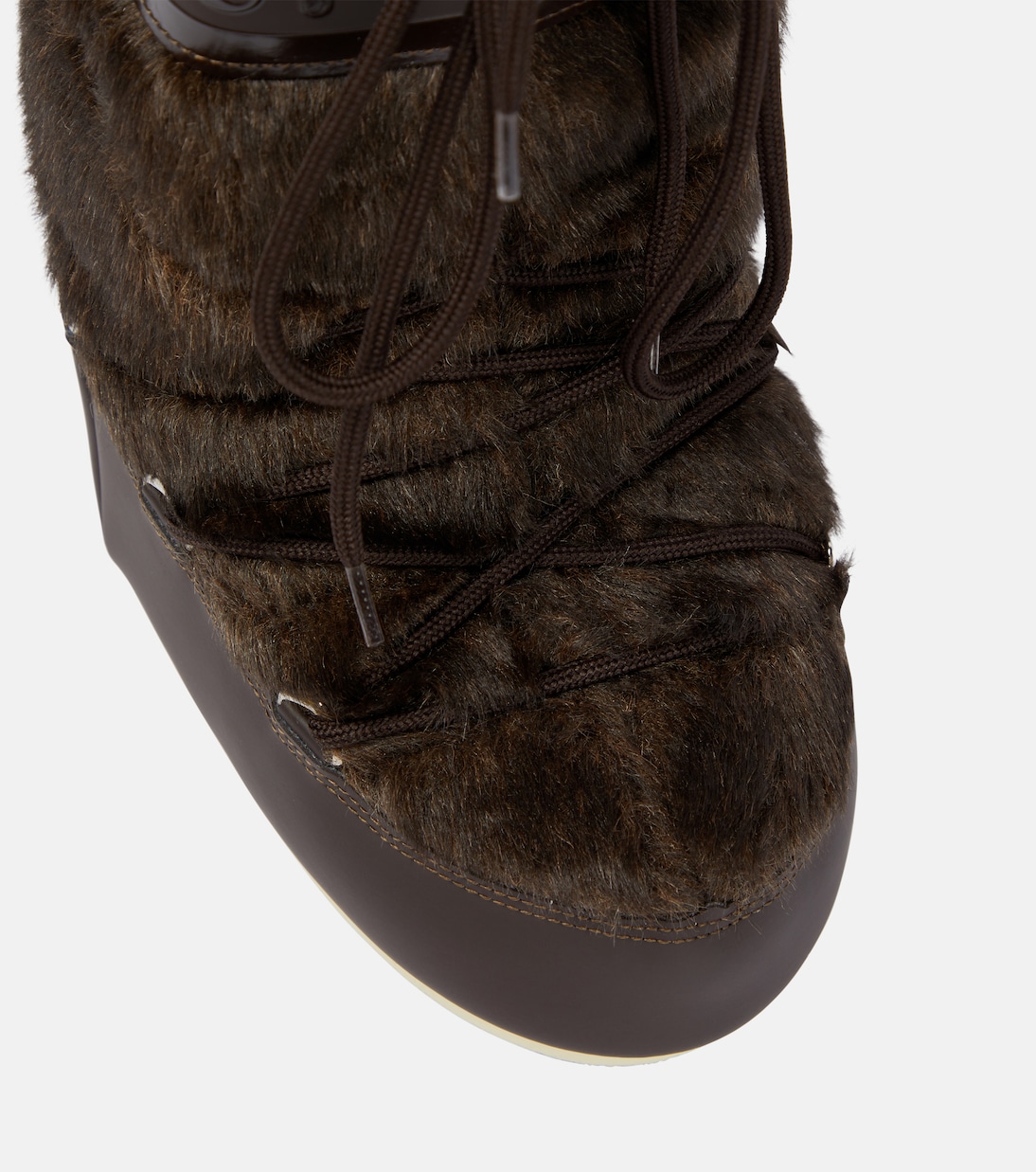 Icon faux fur-trimmed snow boots | Moon Boot