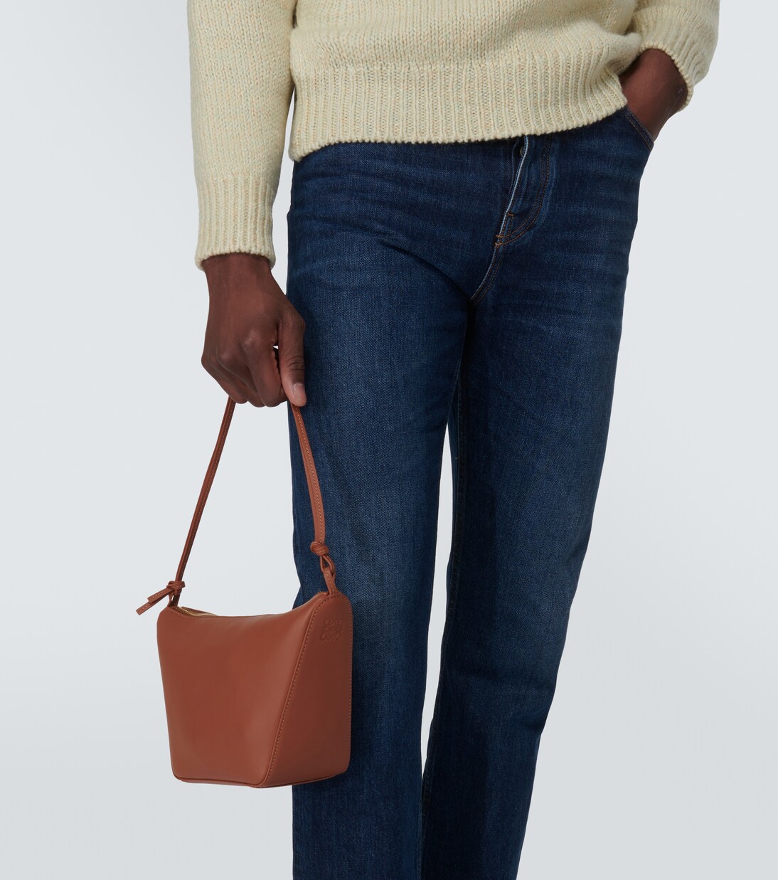 Borsa a spalla Hammock Mini in pelle | Loewe