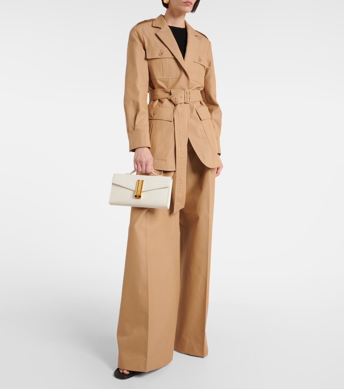 Pochette Vancouver en cuir embossé | DeMellier