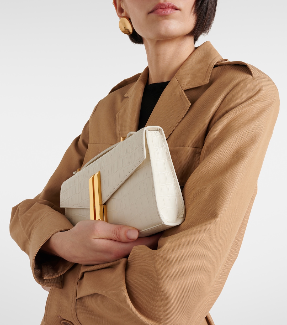 Pochette Vancouver en cuir embossé | DeMellier