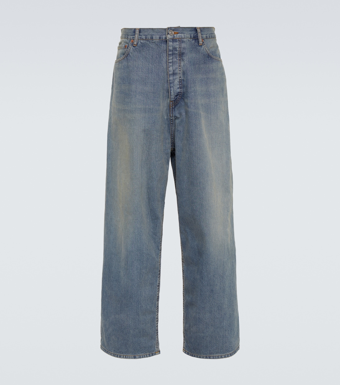 Jeans impermeabili a gamba larga | Balenciaga