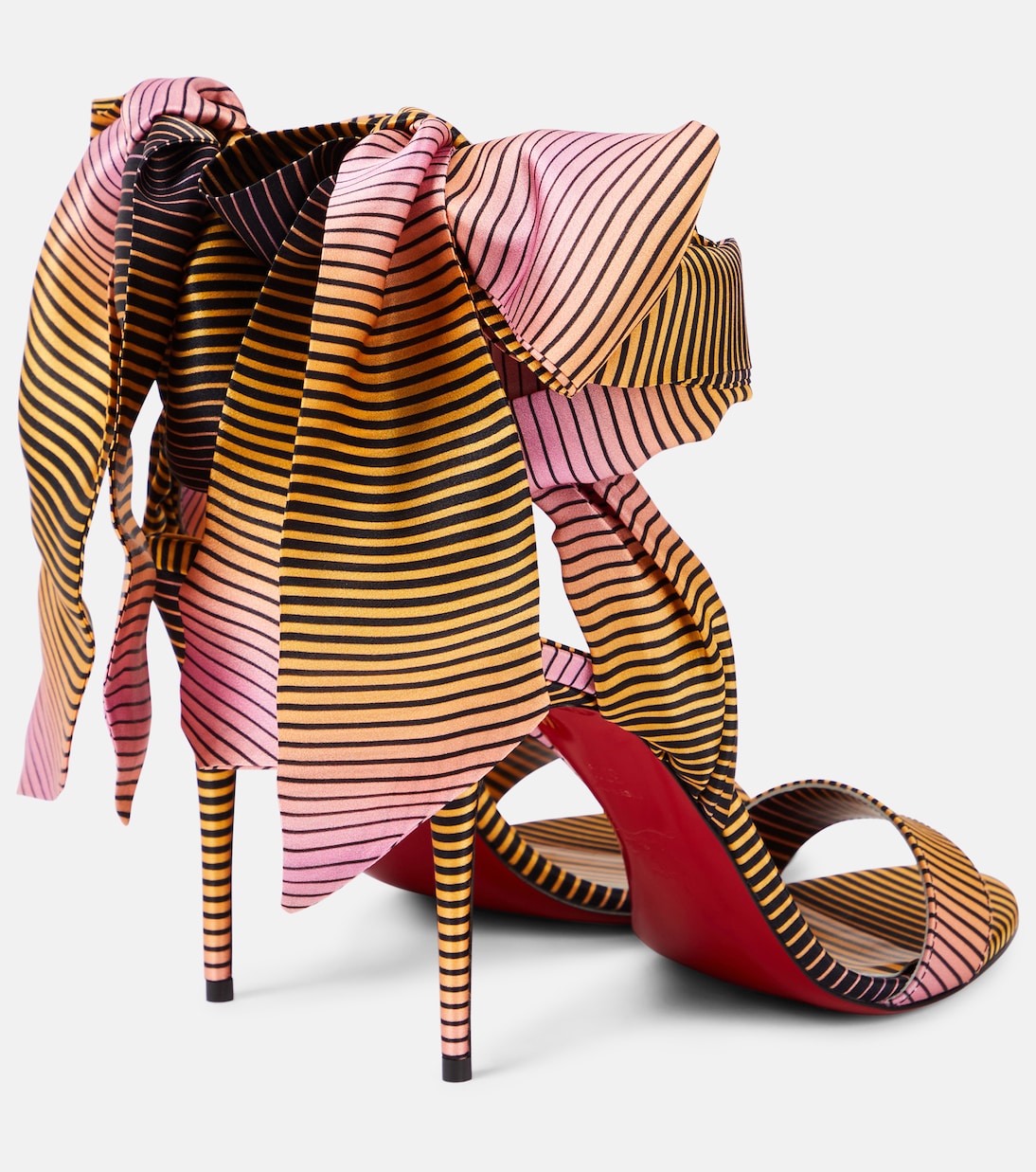 Sandale Du Désert 100 crêpe satin sandals | Christian Louboutin