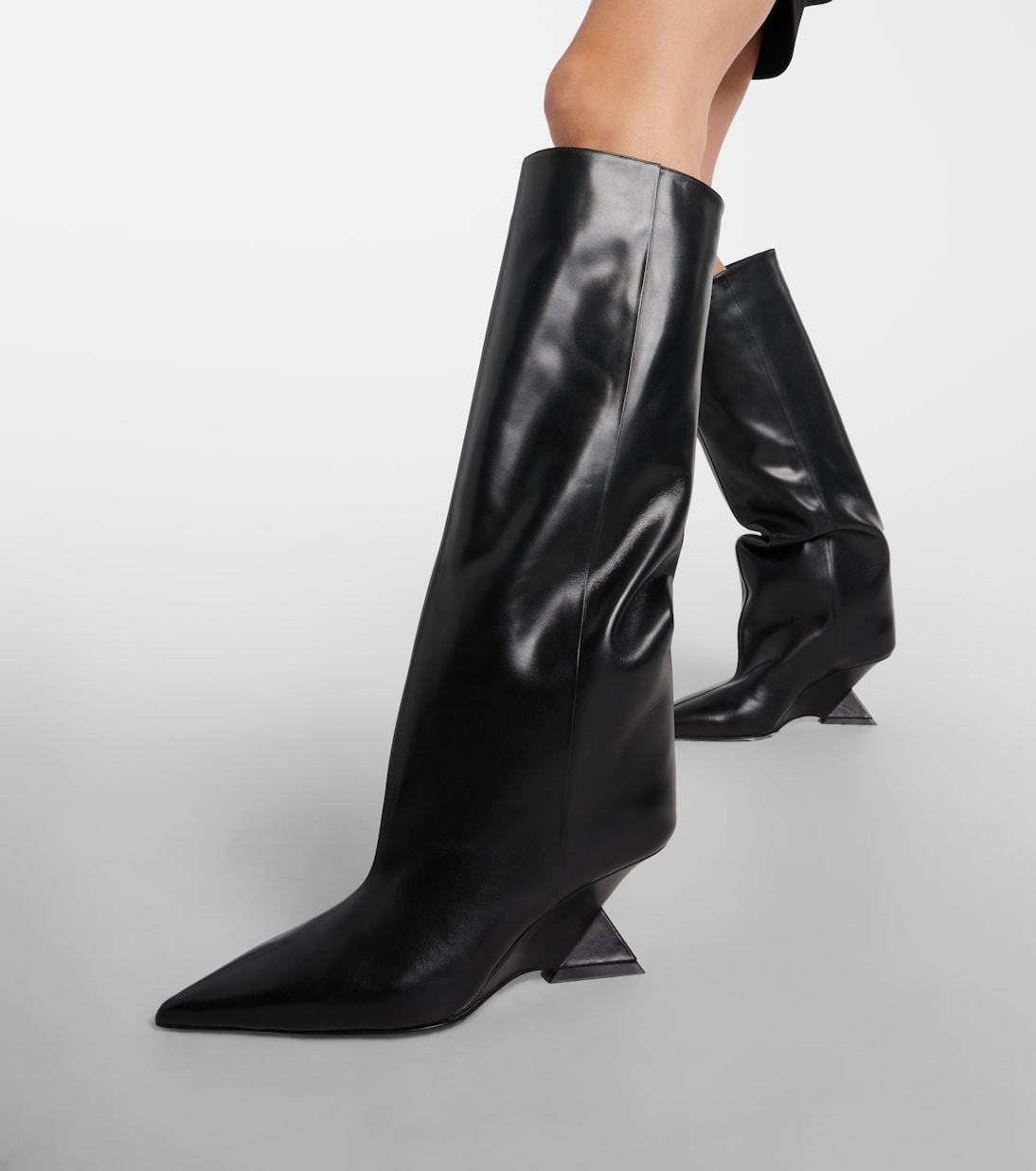 Bottes Cheope en cuir | The Attico