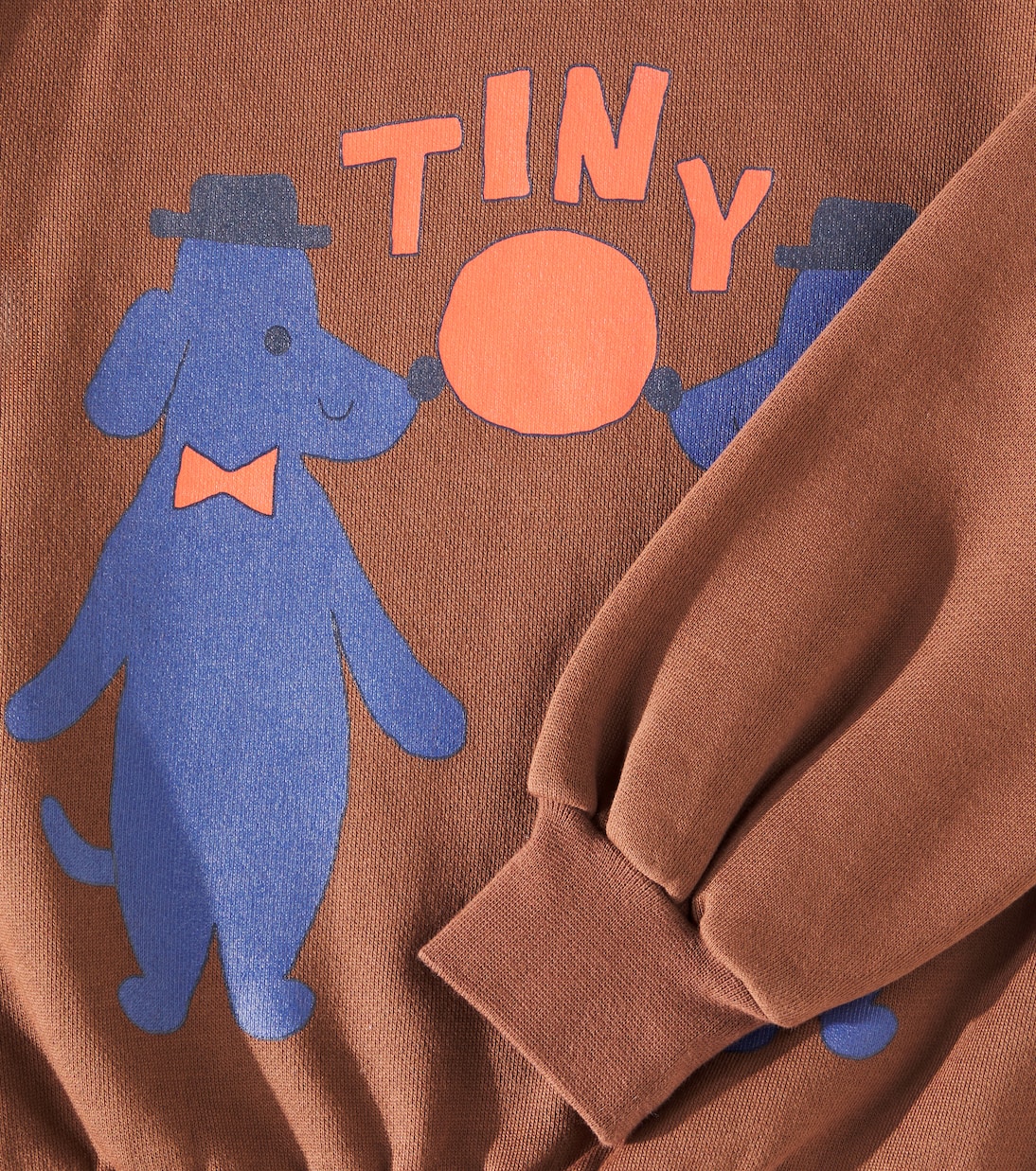 Felpa Tiny Dogs in jersey di cotone | Tinycottons
