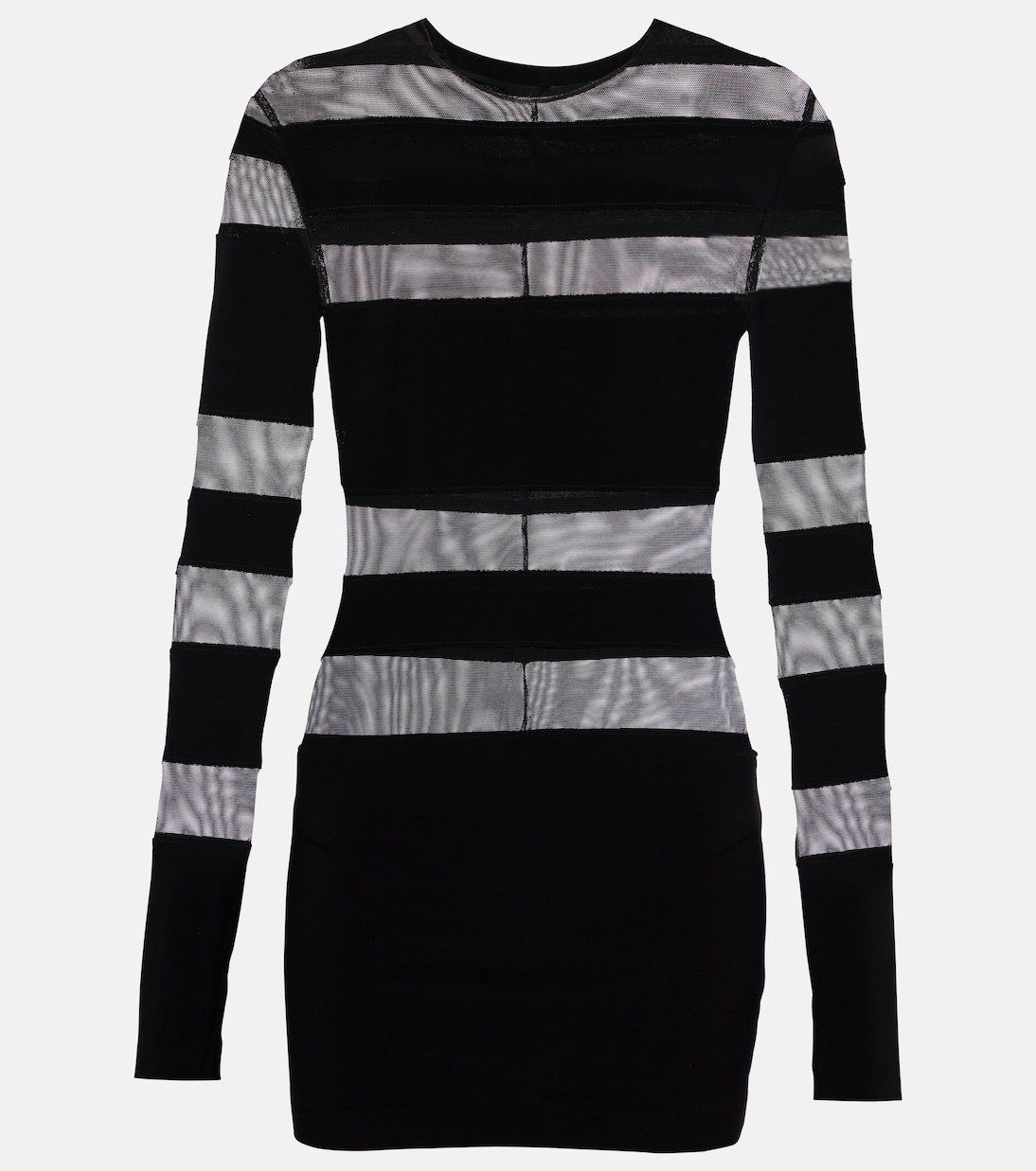 Spliced Pickleball jersey minidress | Norma Kamali