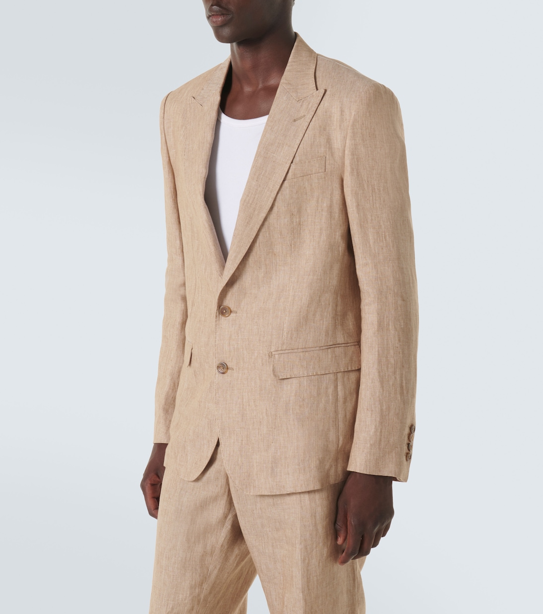 Veste de costume en lin | Dolce&Gabbana