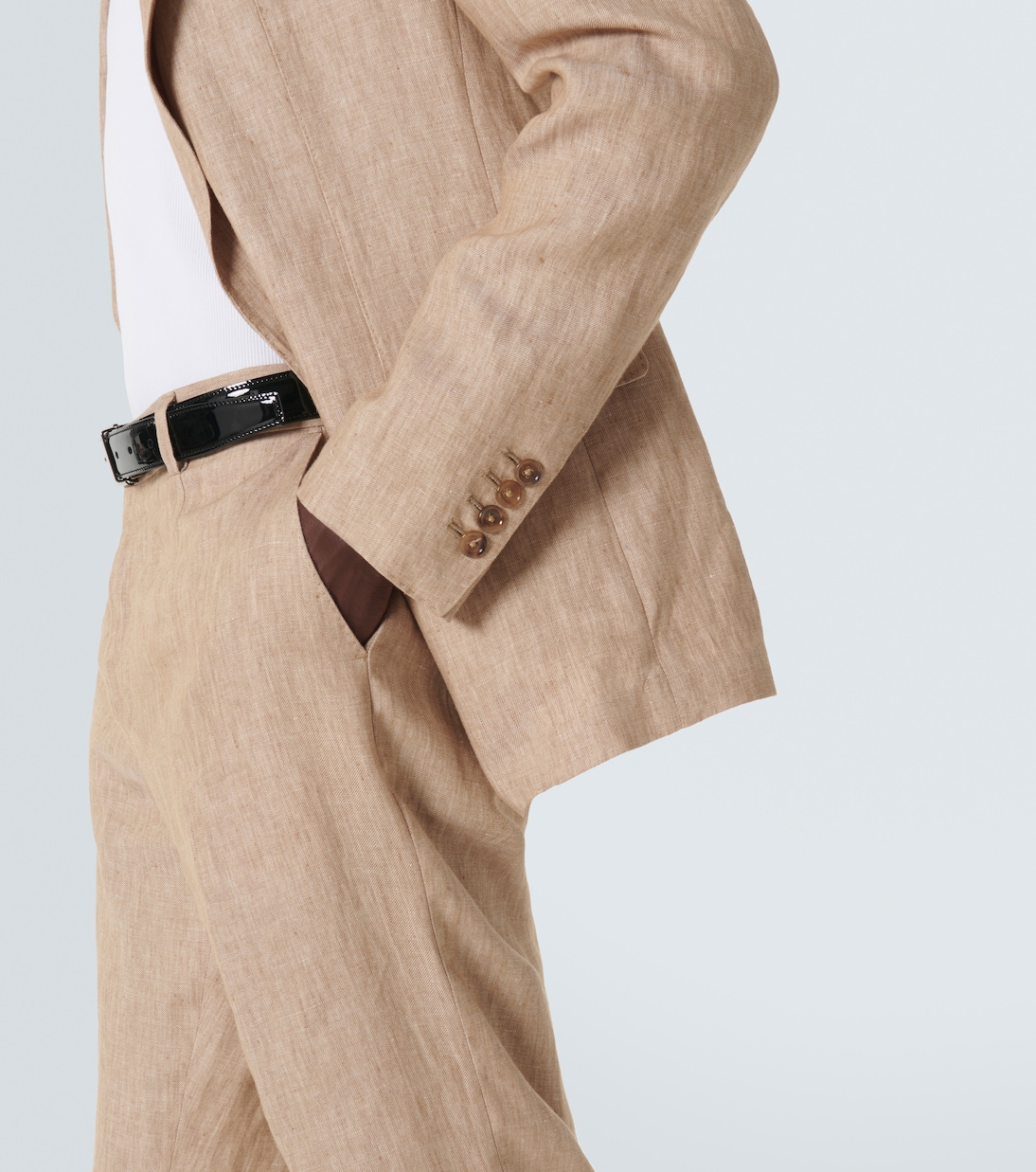 Veste de costume en lin | Dolce&Gabbana