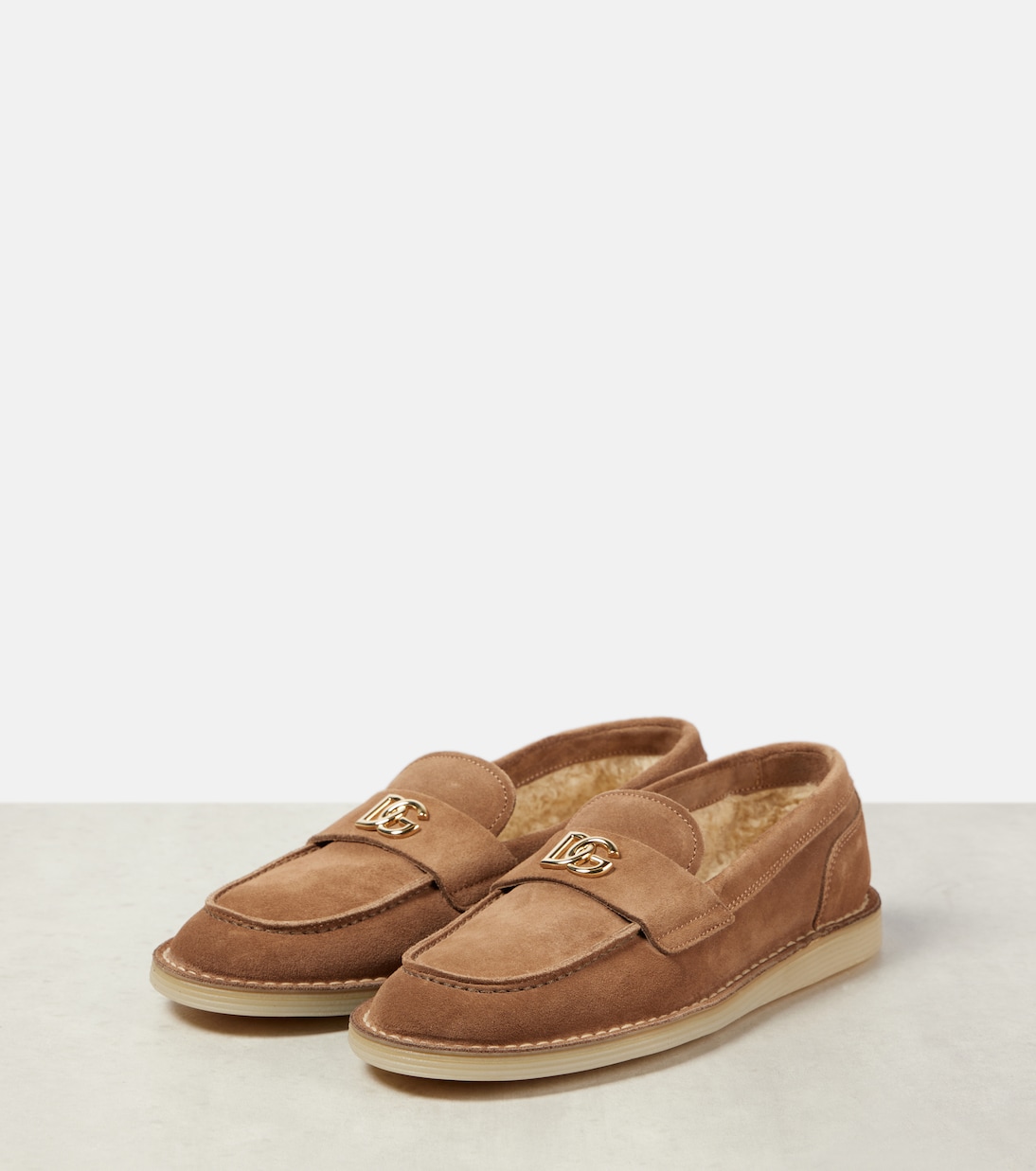 Mocassini DG in suede | Dolce&Gabbana