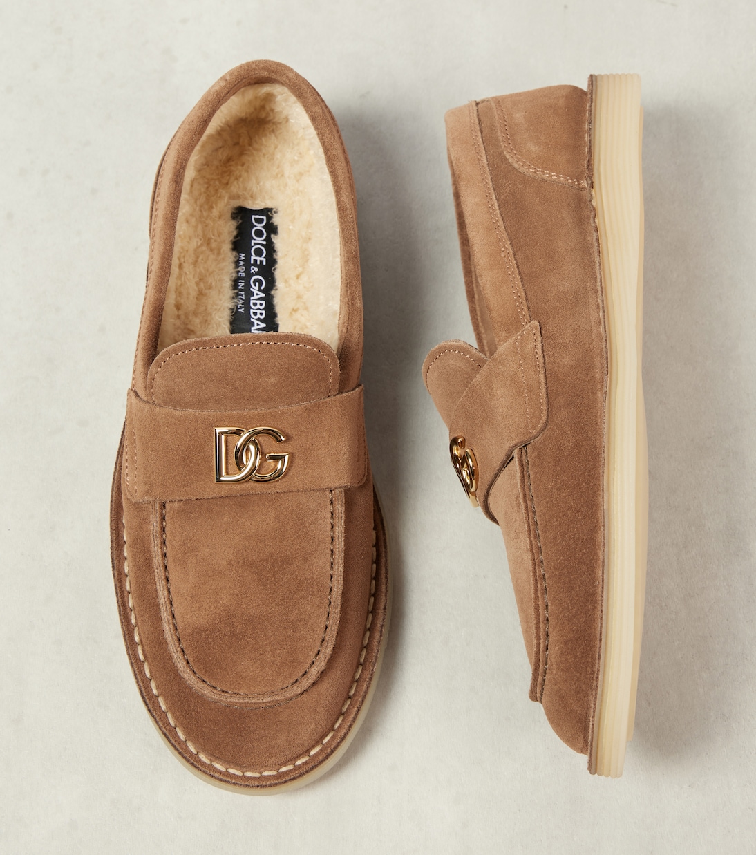 Mocassini DG in suede | Dolce&Gabbana