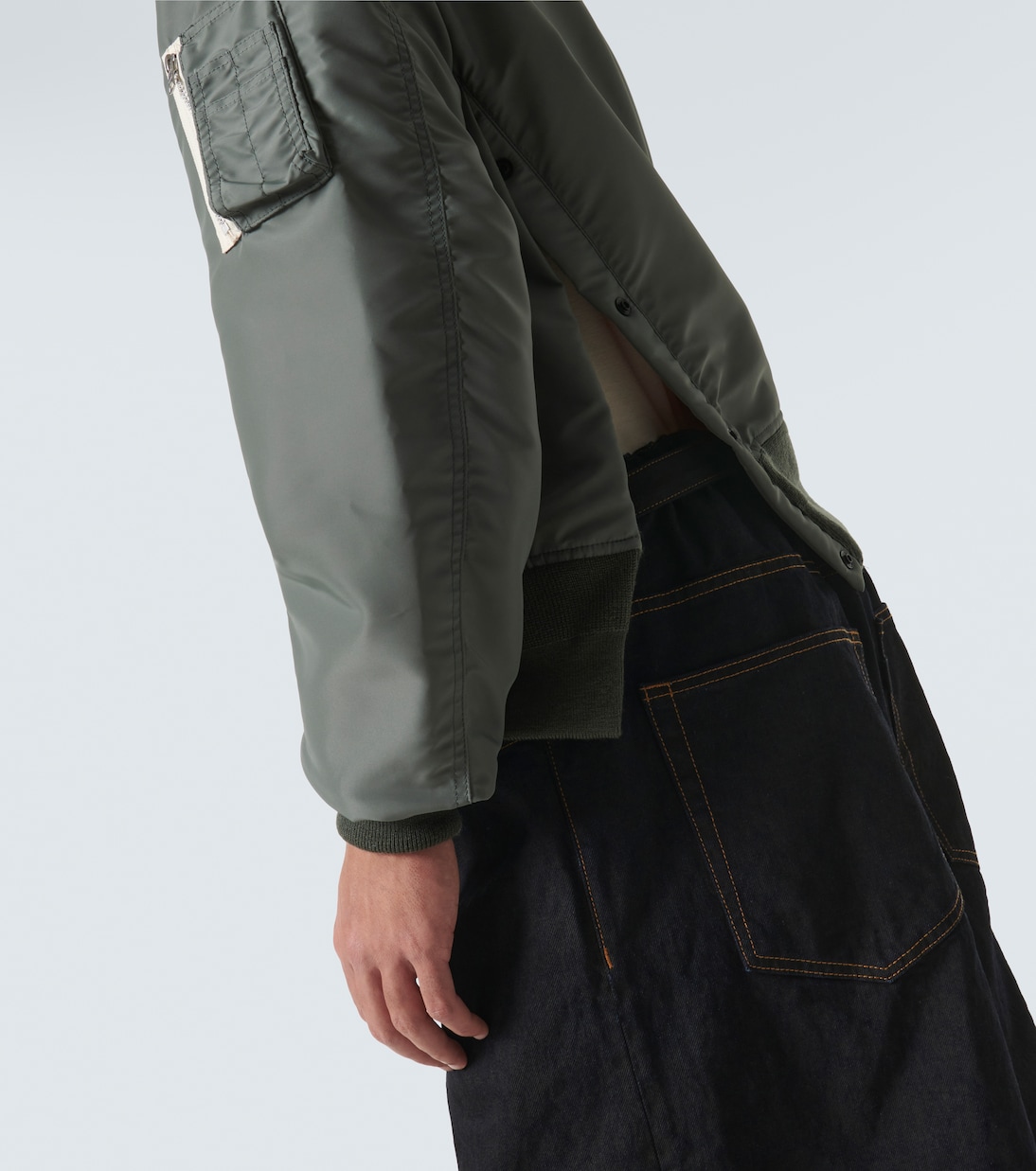 x Mark Gonzales – Veste bomber  | Sacai