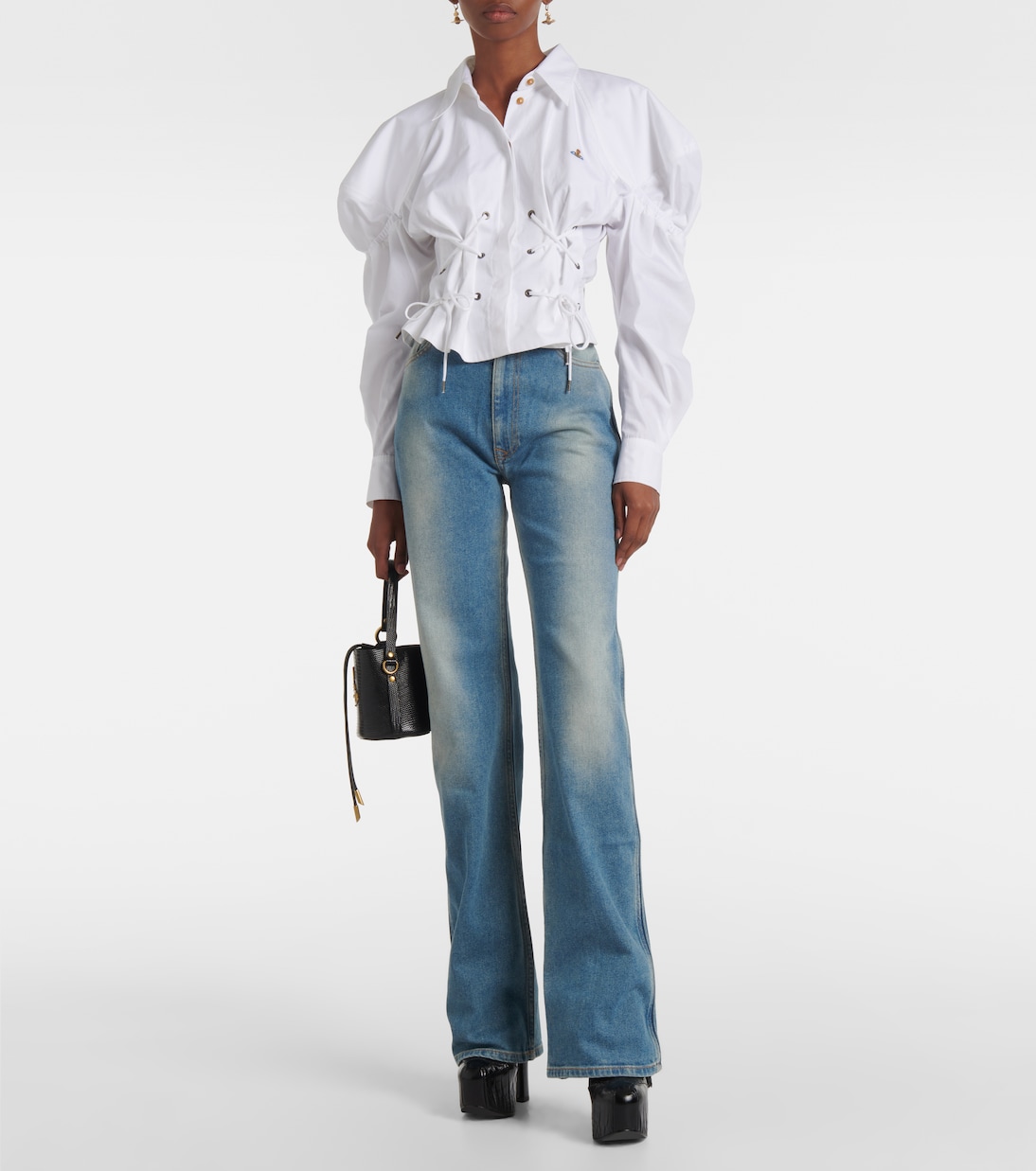 Jeans flared W Ray 5 Pocket a vita media | Vivienne Westwood