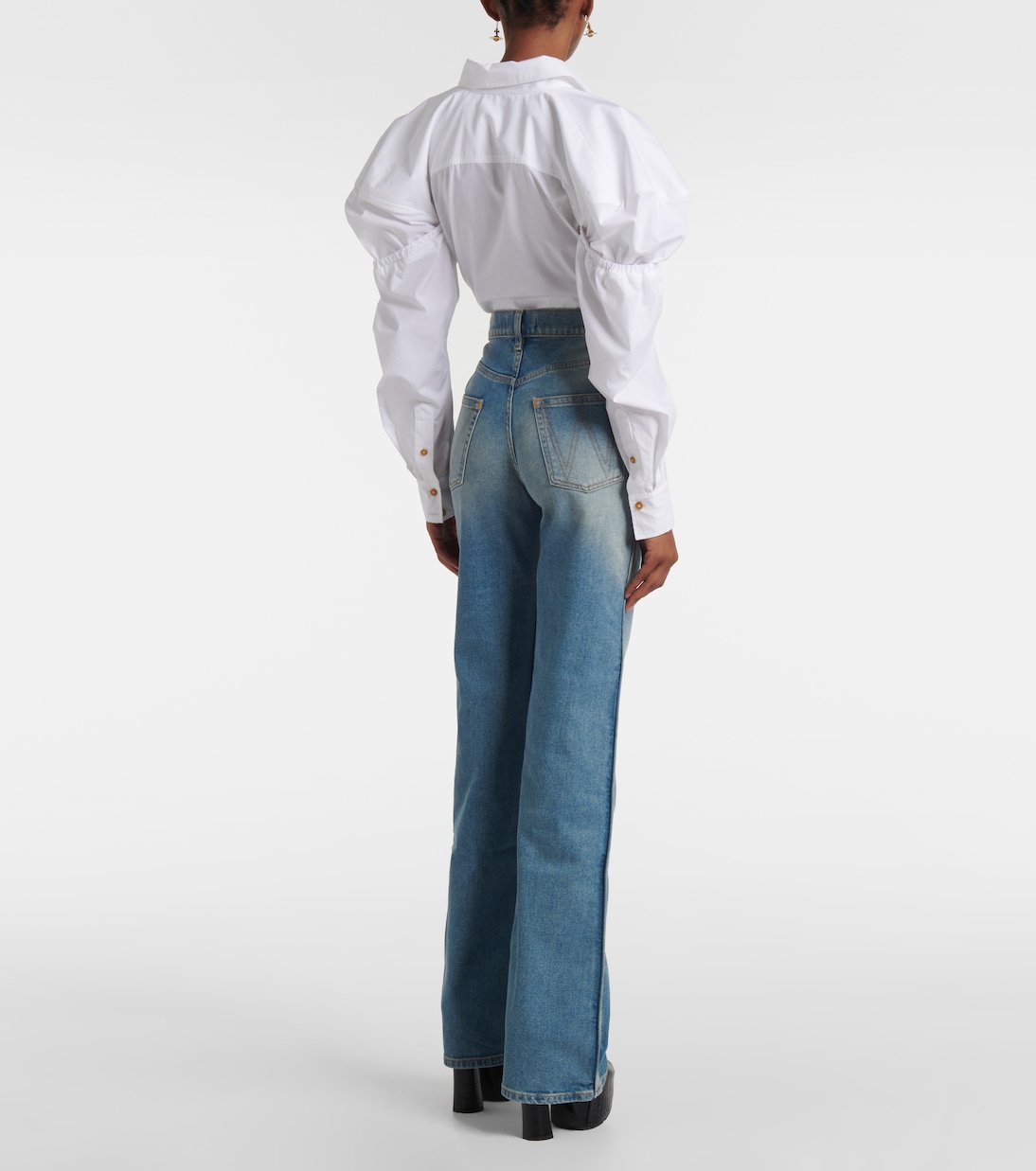 Jeans flared W Ray 5 Pocket a vita media | Vivienne Westwood