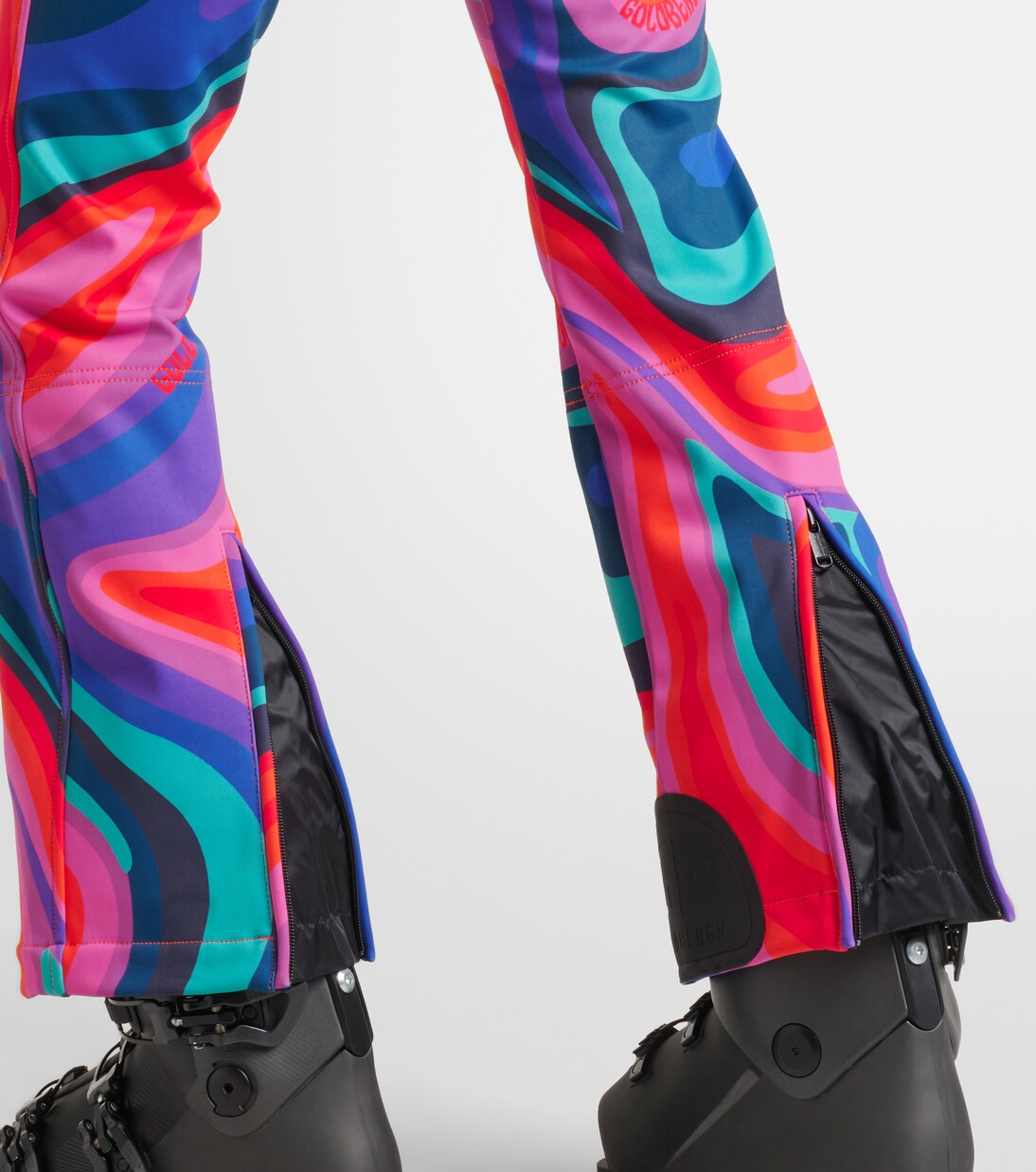 La Fête faux fur-trimmed ski suit | Goldbergh