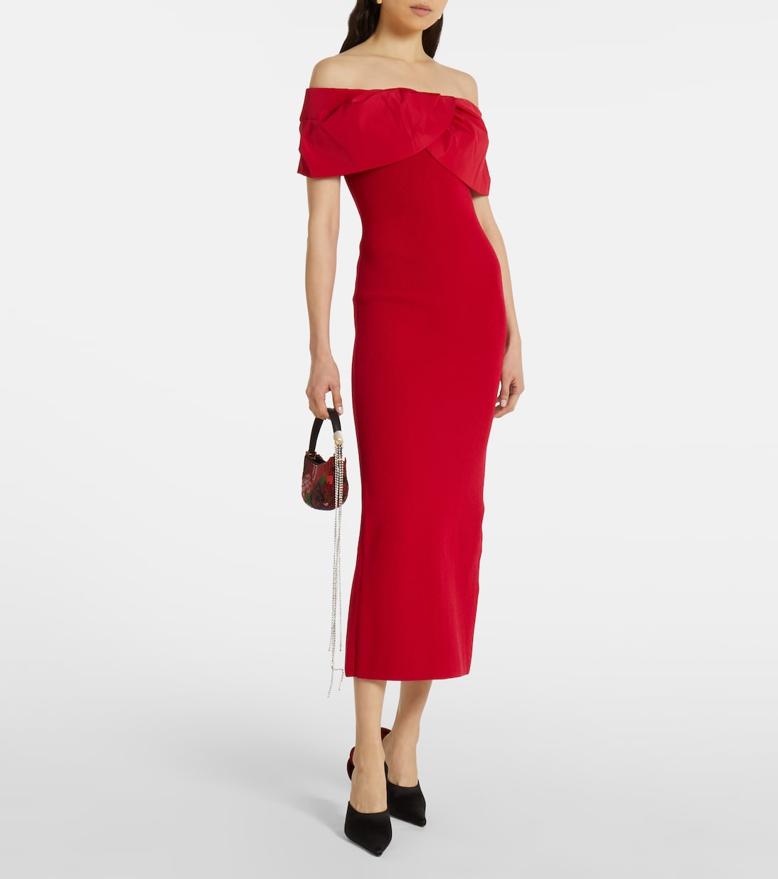 Abito midi Tiamo in maglia | Rebecca Vallance