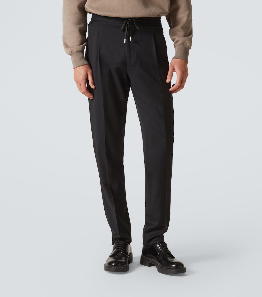 Wool slim pants | Lardini