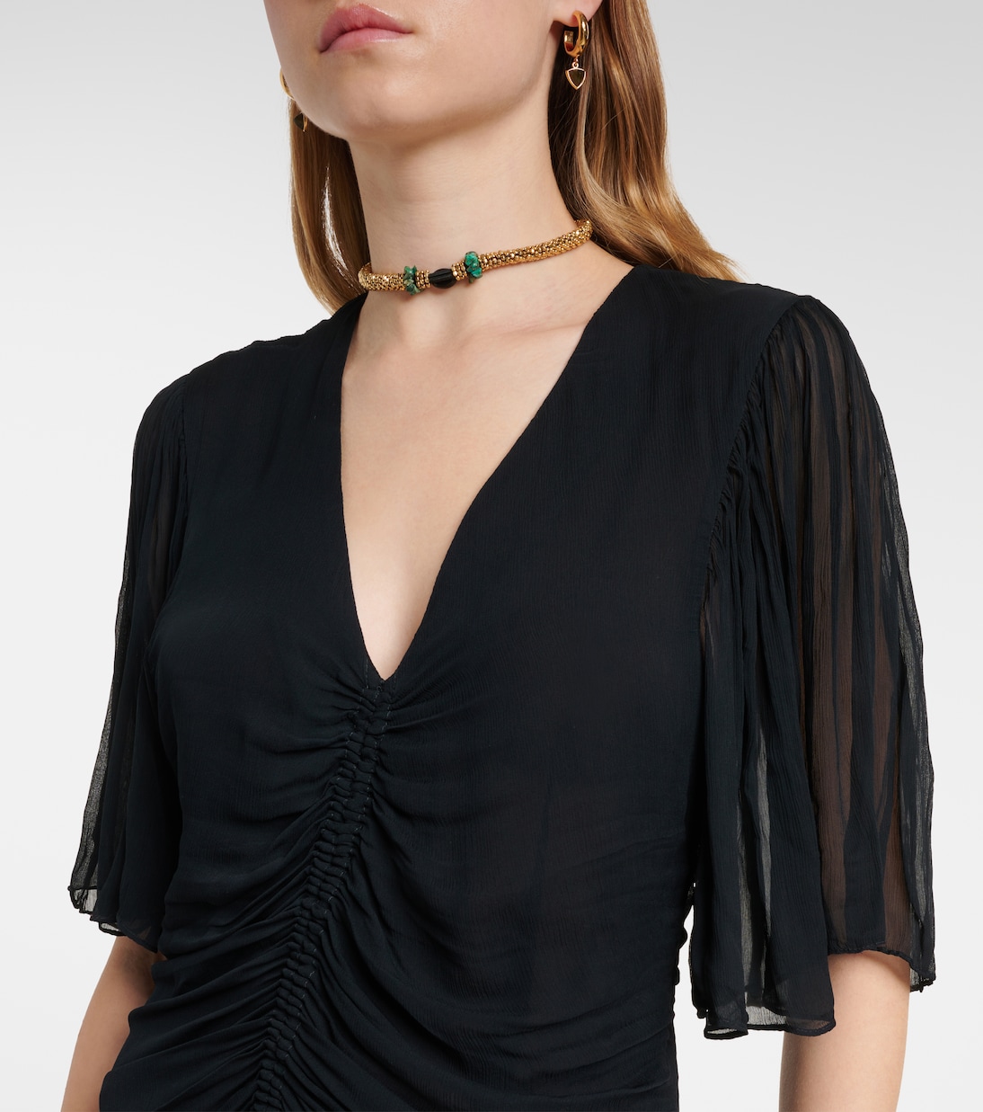 Abito corto Vivienne in mussola | Marant Etoile