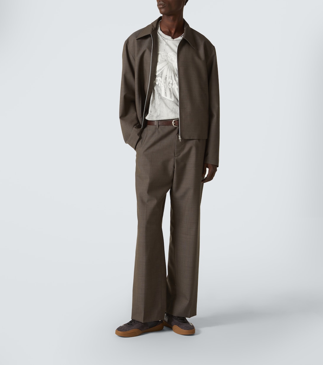 Camiseta en jersey de algodón con logo | Acne Studios