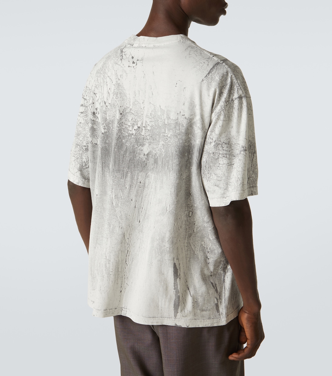 Camiseta en jersey de algodón con logo | Acne Studios