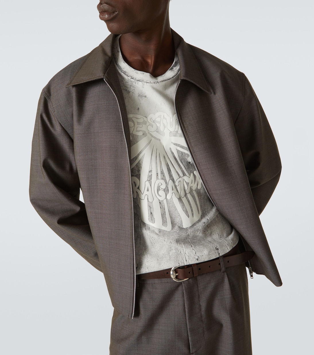 Camiseta en jersey de algodón con logo | Acne Studios