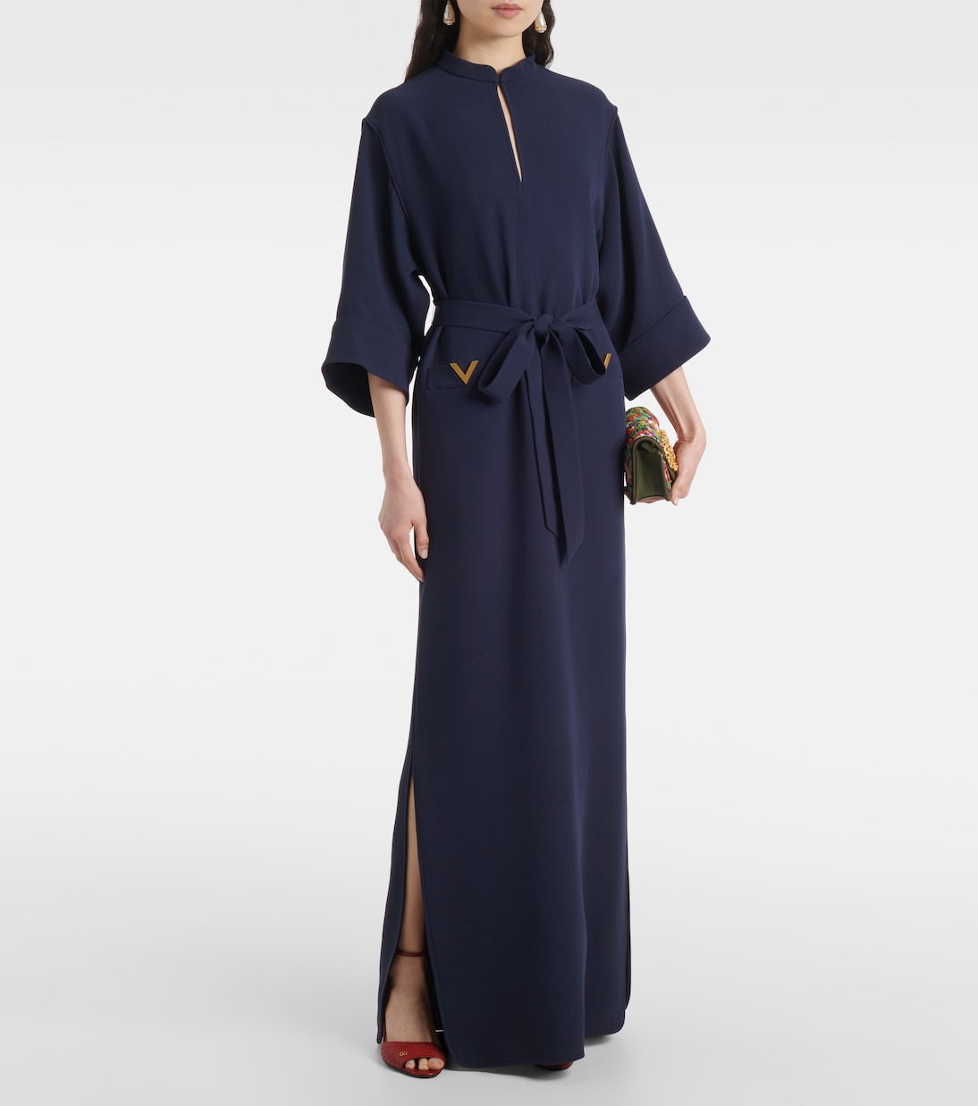 Abito lungo VGold in Cady Couture | Valentino
