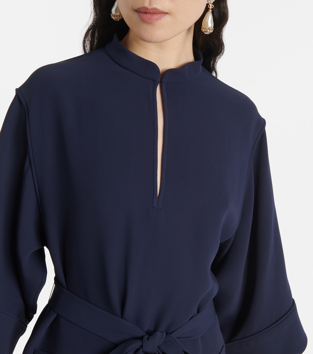 Abito lungo VGold in Cady Couture | Valentino