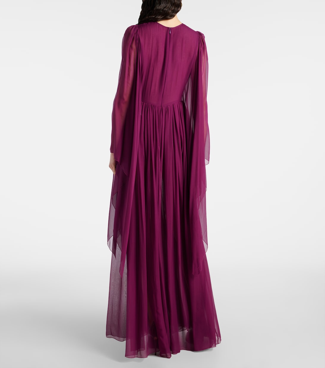 Robe longue en soie | Dolce&Gabbana