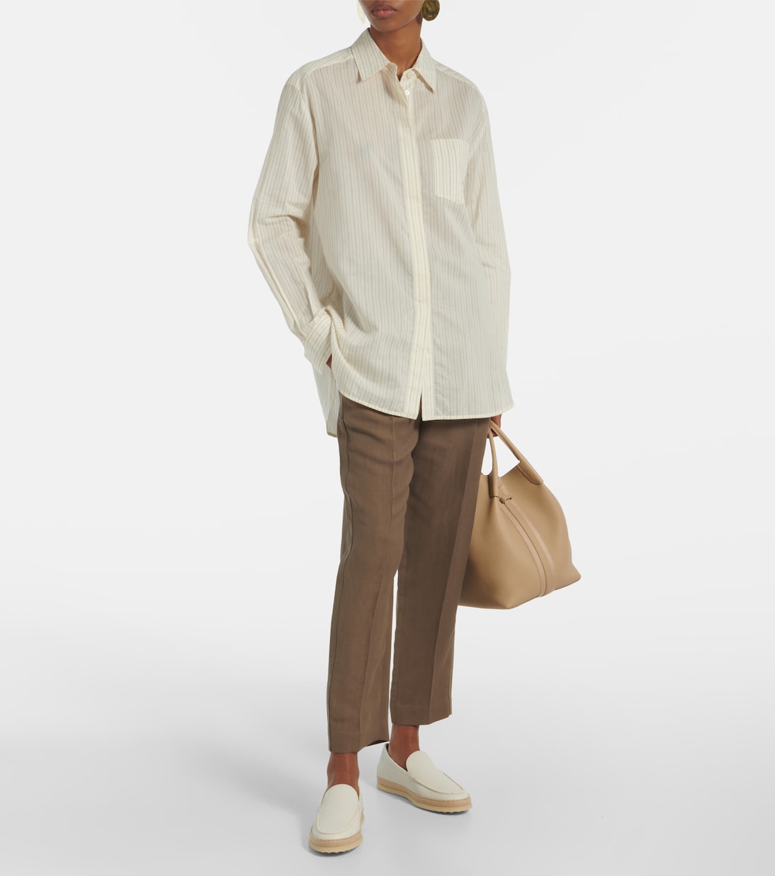Mocassini in pelle con rafia | Tod's
