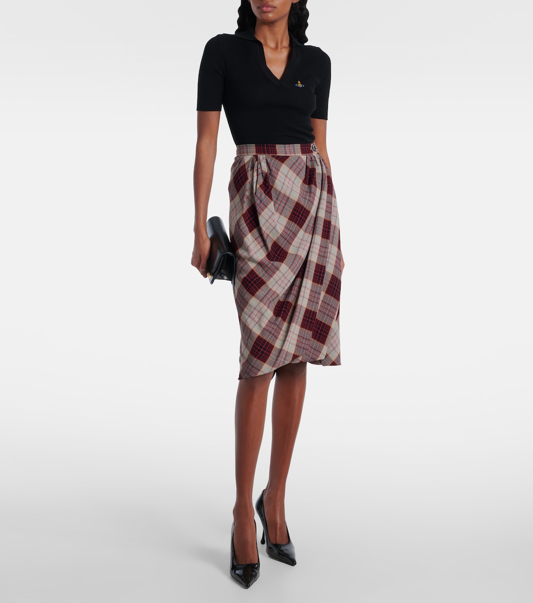 Marina cotton polo shirt | Vivienne Westwood