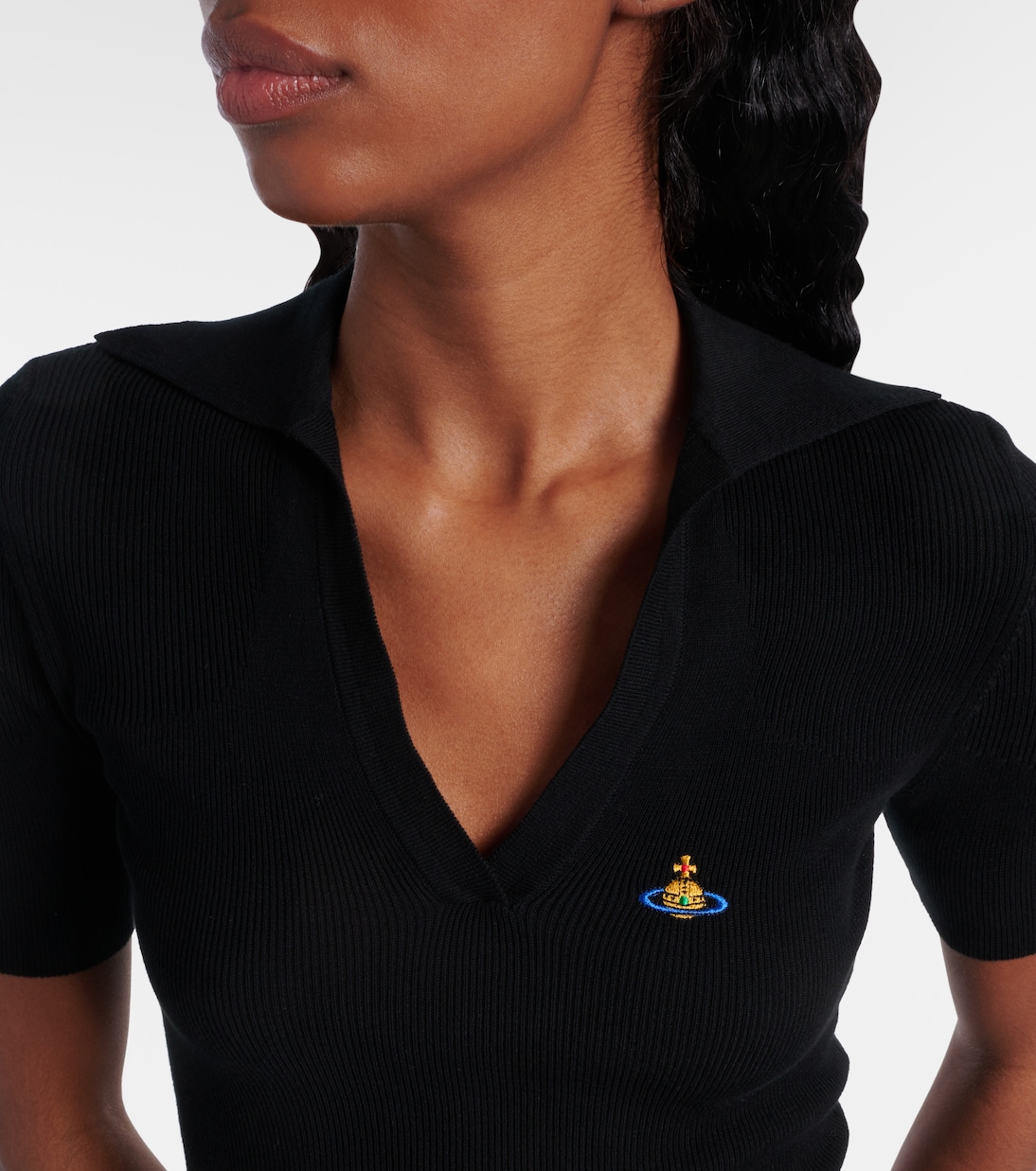 Marina cotton polo shirt | Vivienne Westwood