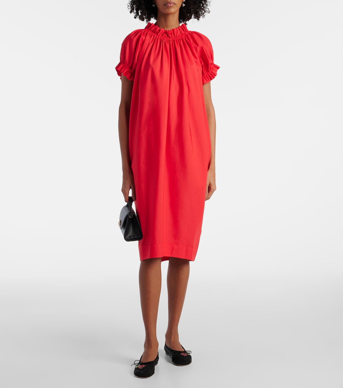 Abito midi in cotone | Simone Rocha