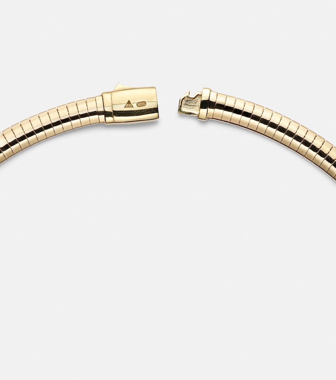 Collier Balance - Foundational Keys en or jaune et blanc 18 ct et diamants | FoundRae