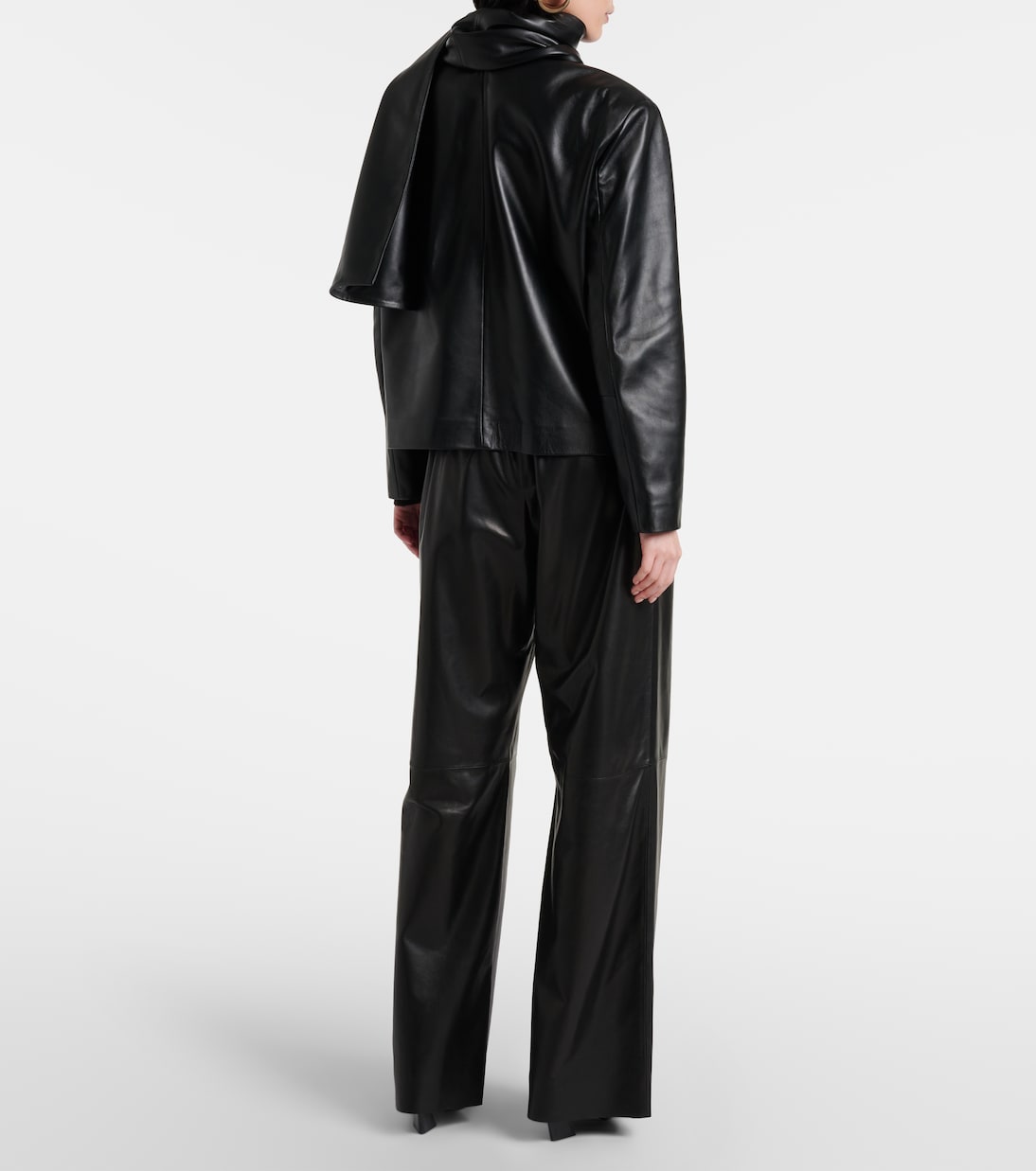Veste Layla en cuir | Nour Hammour